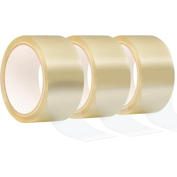 EcoNesxp Clear Packaging Tape 88 Inch Wide Inch Wide Yard Shipping Tape Rolls Clear Tape