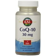 Kal CoEnzyme Q-10 30 mg 60 Softgel