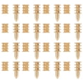 thumbnail image 1 of Shisuyan 20pcs Table Bolt Sleeve Connectors Zinc Alloy Table Leaf Dowel Pin Alignment Pin, 1 of 8