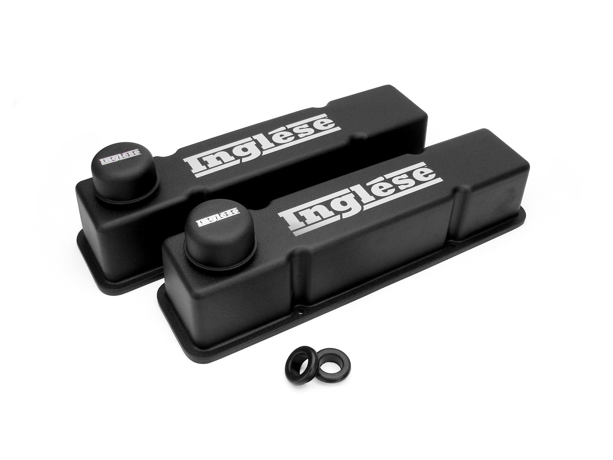 Comp Cams NG4037 Die Cast Valve Cover Set,bbc W/inglese