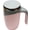 A-Pink (battery model), variant on ABCISI Self Stirring Mug, 380ML Automatic Mixing Coffee Cup with 304 Stainless Steel Liner, Battery Powered One-Touch Mixer with Removable Stirrer for Coffee, Milk, Cocoa and Office