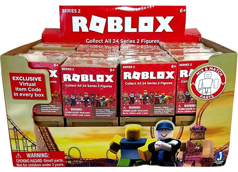 Series 2 Roblox Mystery Box 24 Packs Walmart Com Walmart Com - brand new with code box roblox series 2 celebrity ninja