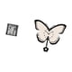thumbnail image 5 of Reloj De Pared Digital Moderno Y Práctico, De Acrílico, Silencioso, Decorativo, Con Forma De Mariposa. Ideal Para Oficina, Sala De Estar, Dormitorio, Comedor, Habitación Infantil O Casa De, 5 of 8
