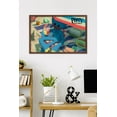 thumbnail image 2 of Poppy Playtime: Chapter 4 - Beach Huggy Wuggy Wall Poster, 22.375" x 34" Framed, 2 of 5