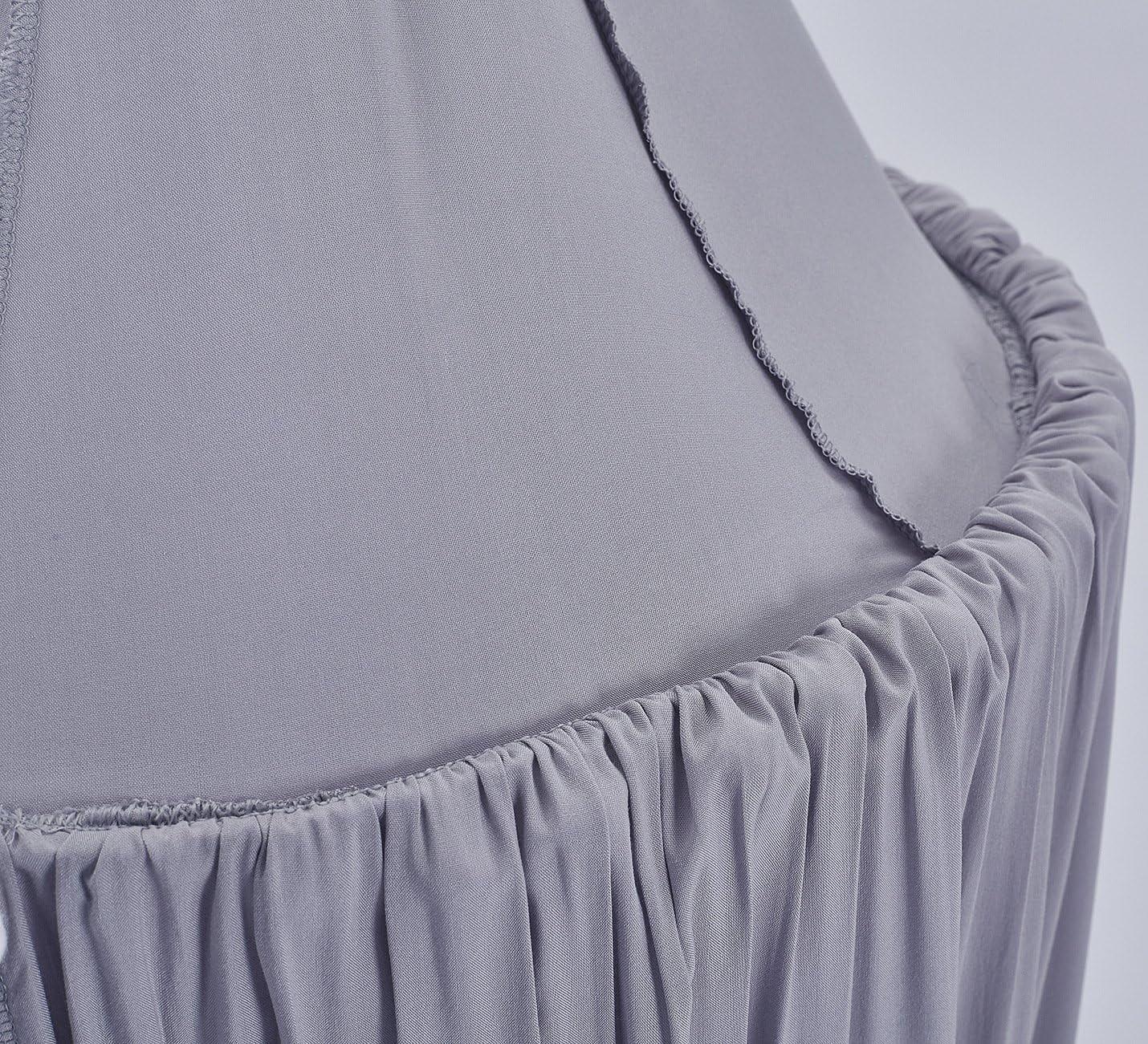 Durable Kids Bedroom Canopy Tent, Round Princess Dome Canopy Hanging Netting for Children Reading Nook Room, Nursery Decor, Mosquito Net Protection