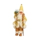 thumbnail image 4 of Figura de Papá Noel, muñeco, adorno para fiesta de Navidad, decoración navideña, coleccionable, de pie Oro, 4 of 9