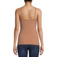 thumbnail image 5 of No Boundaries Ribbed Cami Top, 1 or 5-Pack, Women's, 5 of 5