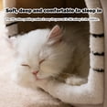 thumbnail image 4 of Cat House Bed Ultra-Soft Plush Material Cat Beds for Indoor Cats Cat House Relieve Muscle and Joint Pressure Private and Comfortable Design Removable Soft Cushion Anti-Slip Design Pet Comfor, 4 of 7