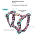 thumbnail image 4 of Dog Harness Vest Training For Dogs Collar For Cats Pet Leash In Harness And Collar Walking Training Pets Dogs Accessories (Red Dog Harness-S, 4 of 9
