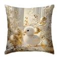 thumbnail image 6 of Djunllk Pillow Covers 18x18, Spring & Easter Cozy & Breathable Holiday Home Farmhouses Decorative Pillowcases, 6 of 6