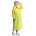 thumbnail image 1 of Chubasqueros para adultos reutilizables, ponchos de lluvia EVA, chubasquero ligero, impermeable, para hombres y mujeres, 350G, 1 of 6