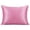 Pink, variant on Spencer Black Satin Pillowcases, Queen, (2 Count)