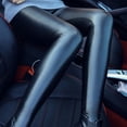 thumbnail image 5 of Happy date Women’s Faux Leather Leggings Plus Size Girls High Waisted Sexy Skinny Pants, 5 of 7