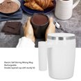 thumbnail image 3 of Taza de Mezcla Eléctrica Autocomplaciente, 380 ml Taza recargable de Café Auto Agitable para chocolate Caliente para chocolate Caliente, 3 of 7