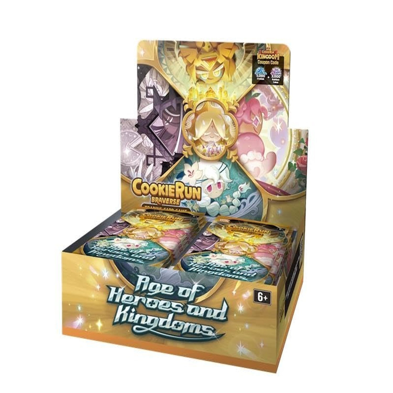 CookieRun Braverse TCG: Age of Heroes and Kingdoms Booster Box - 28 Packs -  Walmart.ca