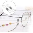 thumbnail image 4 of 50pcs Holder Chain Glasses Ends Spectacle Chain Strap Loop Ends Of Glass Cord Ends Of Eyeglass Chain Holder Silicone Lanyard Strap Diy Bead Linking Ey, 4 of 5