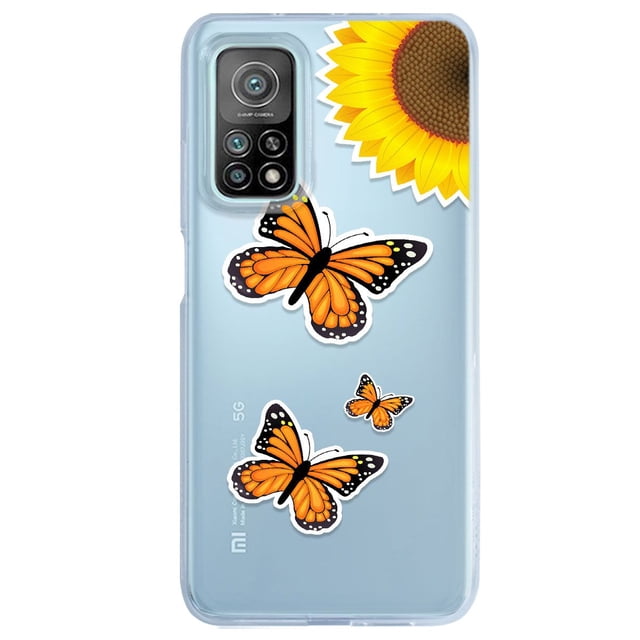 Funda Antigolpes InstaCase para Xiaomi Mi 10T Mariposas Monarca
