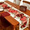 thumbnail image 4 of Eespoir Valentines's Day Heart-shaped Table Runner, Red Printed Tablecloth, Restaurant Decorations for Romantic Dining, Various Printed Table Runners(B), 4 of 6