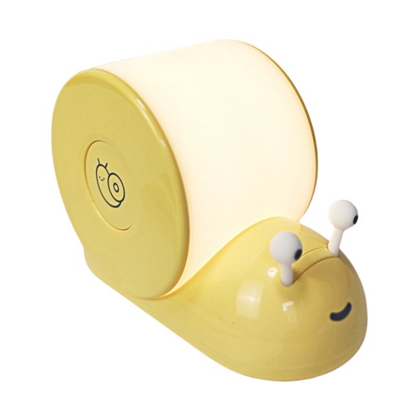 Luz nocturna de caracol para niños, luz nocturna brillante con luz nocturna magnética para bebé