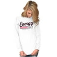 thumbnail image 5 of Funny Lazy Energy Loading Coming Soon Women's Long Sleeve T Shirt Brisco Brands S, 5 of 6