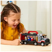 PAW Patrol, Micro Movers, Al Truck Storage Case with Action Figures, for Ages 3 and up
