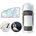 thumbnail image 3 of Car Window Sun Shade with Magnetic Curtain for UV Blocking and Heat Reduction, Easy No Tools Installation, Fits Most Vehicles, Suitable for Side Front or Rear Windows, 3 of 7