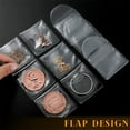 thumbnail image 2 of NOGIS 50 Pieces Single Pocket Coin Sleeves Collectors 2.2x2inch Clear Plastic Pocket Coin Holder Small Penny Coin Protector Sleeves Individual Pocket Coin Flips, 2 of 7