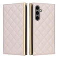 thumbnail image 1 of Quilted Wallet Case with Crossbody Strap & Card Slots for Samsung Galaxy S24 PlusWhite, 1 of 5