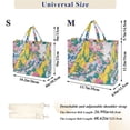 thumbnail image 2 of FORMRS Womens Corduroy Tote Bag Crossbody Shoulder Handbag with Pocket, Green Mountains, 2 of 7