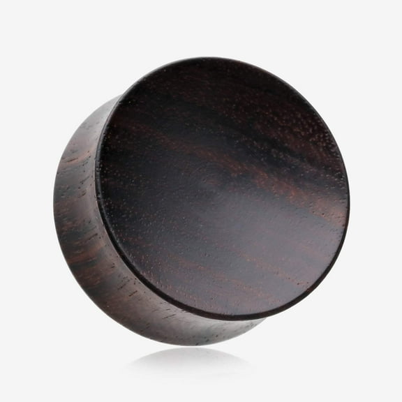 A Pair of Concave Rosewood Double Flared Plug