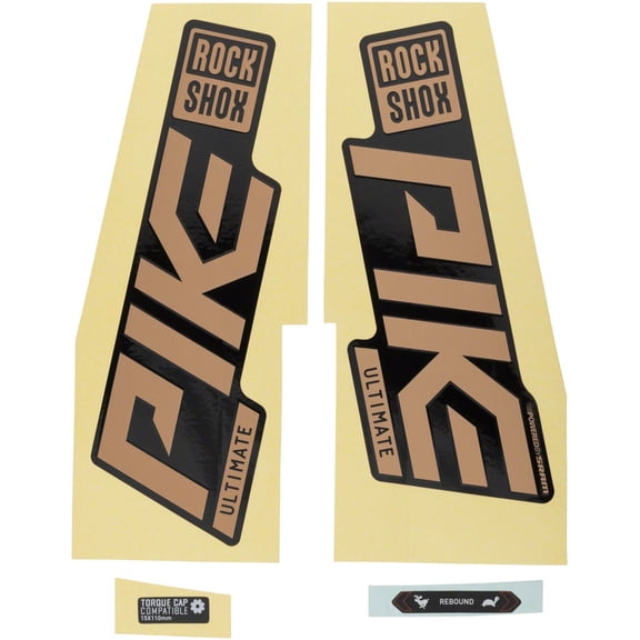 Rockshox Fork Decal Kit - Pike Ultimate 27.5"/29" Matte Copper