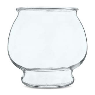 Clear Fish Bowl - Clear Fish Shaped Bowl (16.5