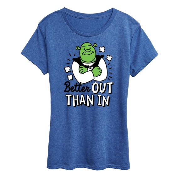 Shrek - Better Out Than In - Women's Short Sleeve Graphic T-Shirt