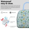 thumbnail image 3 of Womens LightBlue Cartoon Dinosaurs Cacti Pattern Lunch Box for Work,Insulated Lunch Bag for Women,Loncheras Para Mujer,Leakproof Adult Lunch Bag for Work,Beach,Travel,Picnic,Camping, 3 of 7