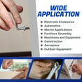 thumbnail image 4 of Fastenere Button Head Socket Cap Screws - 1/4-28 x 3/4" (25 Pack) Stainless Steel 18-8, Full Thread, Bright Plain Finish, Corrosion-Resistant, Machine Thread, Easy to Install w/ Allen Socket Drive, 4 of 4