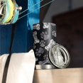 thumbnail image 3 of 20 Oz Paw Prints and Bones Coffee Tumbler Double Wall Insulated Stainless Steel Water Bottle | Metal Reusable Thermoses Flask with Cup Cap | Leak & Sweat Proof with Anti-Dust Lid, 3 of 7