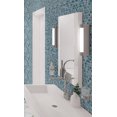 thumbnail image 2 of Mediterranean Athens Blue 1-in. Marble Look Polished Glass Mosaic Wall and Floor Tile, 2 of 5