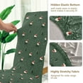 thumbnail image 5 of Yayeee 2 Pack Dining Chair Covers Stretch Parson Chairs Slipcovers Seat Protector, Christmas Forest, 5 of 6