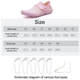 thumbnail image 3 of Zapatos de buceo antideslizantes Zapatos de correr transpirables para caminatas en el lago (Pink40) Wdftyju Tenis De Mujer Tenis De Hombre, 3 of 5