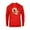 Red, variant on Disney Panchito Three Caballeros Trip Matching Big Face - Pullover Hoodie for Adults - Customized-Black