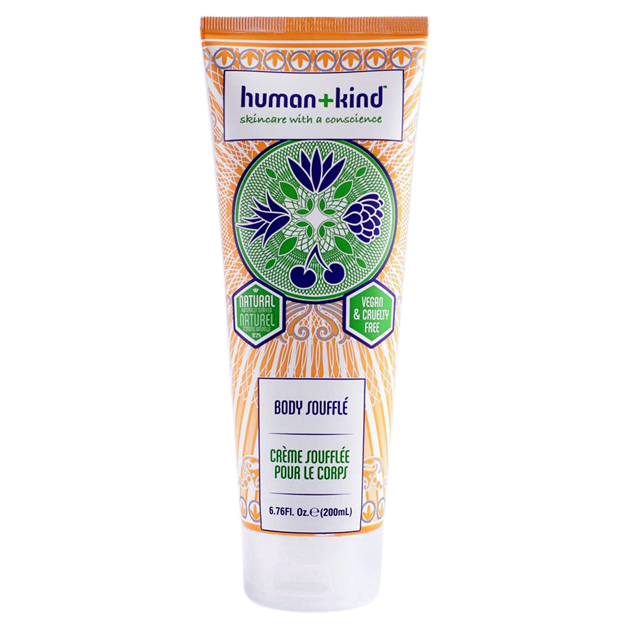 Human + Kind Human+Kind Body Souffle Moisturizer, 6.76 fl oz Tube