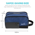 thumbnail image 3 of Neceser de viaje Gonex Nylon Dopp Kit Afeitar Azul Marino, 3 of 6