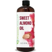 Sweet Almond Oil Pure Natural Body Massage Eye Makeup Remover 16 OZ