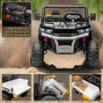 thumbnail image 5 of Xuanlur 24V 2 Seater Kids Ride on Car Truck, Ride on UTV W/ 2x200W Motor, 24 Volt Ride on Toys W/ Dump Bed/Shovel, Electric Car for Kids W/ Durable Tires, LED Light, Music, Remote Control, Black, 5 of 8