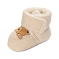 thumbnail image 2 of Infant Baby Slippers Girls Boys Booties Warm Socks Shoes Newborn Crib Footwear Prewalkers, 2 of 5