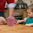 thumbnail image 3 of Infant Silicone Learning Drink Cup with Straw, Leak-Proof Training Cup for Toddlers, Soft and Safe Baby Water Cup, BPA Free, Dishwasher Safe, Ideal for Independent Drinking, 3 of 5
