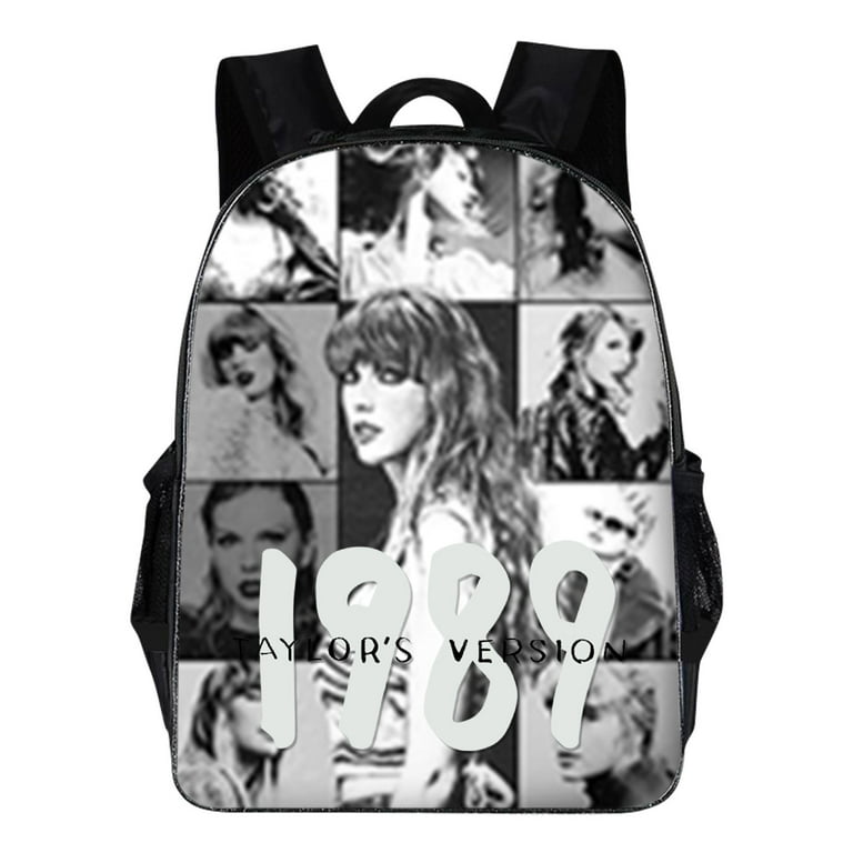 Taylor Swift,Taylor Swift 1989,Taylor Swift Bag,1989 Backpack Student  Shoulder Bag Travel Laptop Backpack Gift 