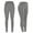 Gray #A, variant on Fartey Women's Fleece Lined Leggings Tummy Control Thermal Warm High Waisted Yoga Pants Fashion Solid Color Hiking Running Tights with Pockets Black L