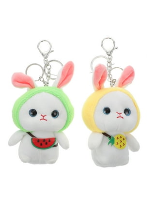 Брелок Кролик, Fashion Keychain Bunny, Key Chain Bunny Rabbit