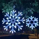 thumbnail image 5 of Guirnalda de luces navideñas con copos de nieve de Thrisdar para exteriores, luces colgantes para árbol de Navidad, decoración de copos de nieve para colgar, 5 of 5